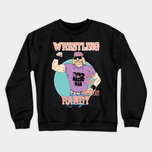 Randy Savage Wrestling Aesthetic // Just Say No To Drugs Crewneck Sweatshirt